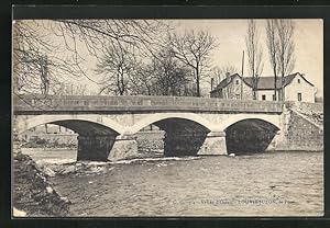 Carte postale Louvie-Juzon, Le Pont