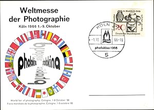 Ansichtskarte / Postkarte Köln am Rhein, Photokina 1966, Weltmesse der Photographie