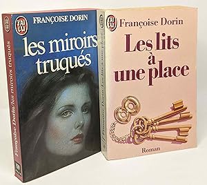 Image du vendeur pour Les Lits  une place + Les miroirs truqus --- 2 livres mis en vente par crealivres