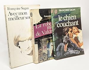 Image du vendeur pour Le chien couchant + Avec mon meilleur souvenir + La robe mauve de Valentine --- 3 livres mis en vente par crealivres