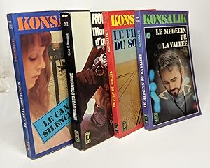 Seller image for Le Canal silencieux + Manoeuvre d'automne + Le fils du soleil + Le mdecin de la valle ---- 4 livres for sale by crealivres