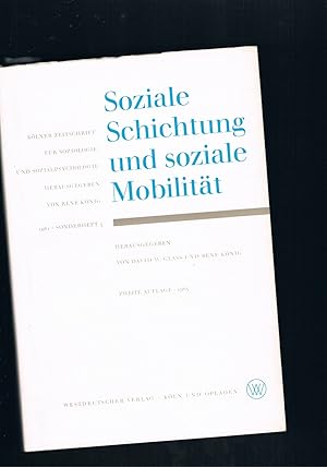 Bild des Verkufers fr Soziale Schichtung und soziale Mobilitt zum Verkauf von manufactura