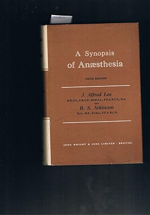 Seller image for A Synopsis of Anaesthesia for sale by manufactura