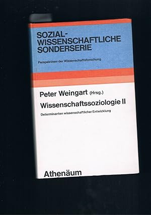 Image du vendeur pour Wissenschaftssoziologie II mis en vente par manufactura