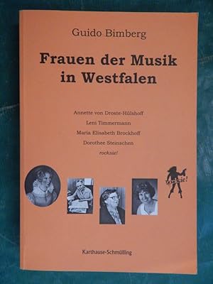 Imagen del vendedor de Frauen der Musik in Westfalen a la venta por Buchantiquariat Uwe Sticht, Einzelunter.