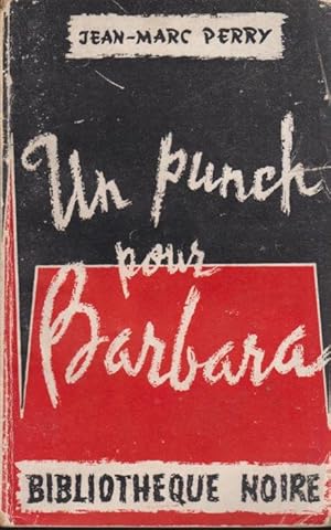 Imagen del vendedor de Un punch pour barbara a la venta por PRISCA