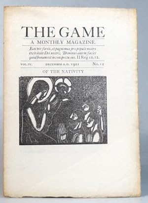 Imagen del vendedor de The Game. A Monthly Magazine. Vol. IV, No. 12. December 1921 a la venta por Bow Windows Bookshop (ABA, ILAB)