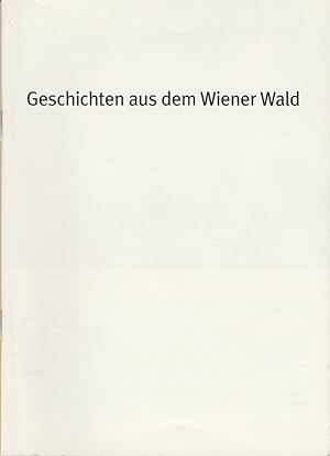 Immagine del venditore per Programmheft dn von Horvath GESCHICHTEN AUS DEM WIENER WALD Premiere 13. Oktober 2005 Residenz Theater Spielzeit 2005 / 2006 Heft Nr. 68 venduto da Programmhefte24 Schauspiel und Musiktheater der letzten 150 Jahre