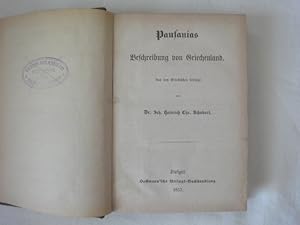 Bild des Verkufers fr Beschreibung Von Griechenland 1.-3. Bndchen in Einem. ( 1.Buch) zum Verkauf von Malota