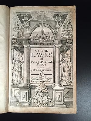 Seller image for Of the lawes of ecclesiastical politie, eight bookes by Richard Hooker for sale by Sokol Books Ltd. ABA ILAB