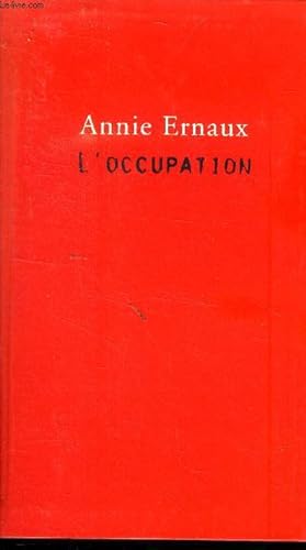 Imagen del vendedor de L'occupation a la venta por Le-Livre