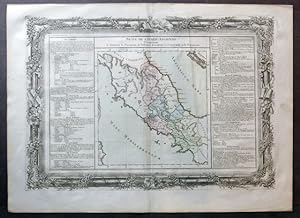 Suite de l Italie Ancienne comprenant l Ombrie, le Picenum, la Sabinie, le Latium, la Campanie et...