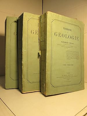 Imagen del vendedor de Prodrome de Geologie ( 3 Volumes ) ( Obra Completa) a la venta por Librera Antonio Azorn