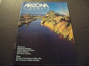 Seller image for Arizona Highways Oct 1987 Eastern Arizona, Ray Swanson's indian Portfolio for sale by Joseph M Zunno