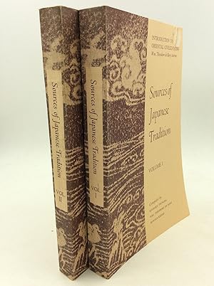 Immagine del venditore per SOURCES OF JAPANESE TRADITION, Volumes I-II venduto da Kubik Fine Books Ltd., ABAA