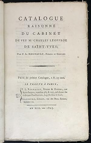 Catalogue Raisonné Du Cabinet