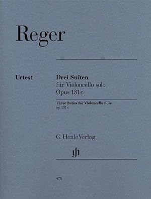 Drei Suiten für Violoncello solo op. 131c (Urtext)