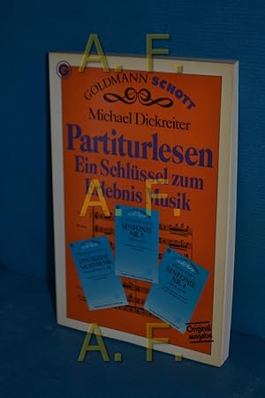 Seller image for Partiturlesen : eine Schlssel zum Erlebnis Musik Goldmann , 33082 : Goldmann Schott for sale by Antiquarische Fundgrube e.U.