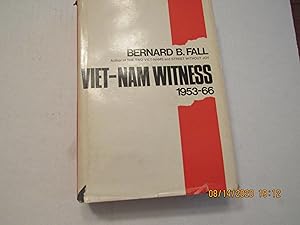 Image du vendeur pour Viet-Nam Witness 1953-66 mis en vente par RMM Upstate Books