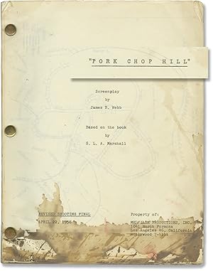 Seller image for Pork Chop Hill (Original screenplay for the 1959 film, copy belonging to actor Martin Landau) for sale by Royal Books, Inc., ABAA