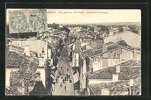Carte postale Marmande, Vue Générale, Grand'Rue de Lestang
