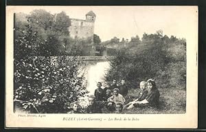 Carte postale Buzet, Les Bords de la Baise