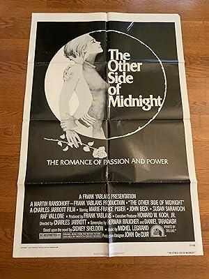 Immagine del venditore per The Other Side of Midnight One Sheet 1977 Marie-France Pisier, John Beck venduto da AcornBooksNH