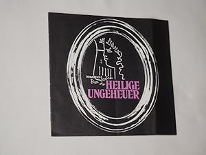 Bild des Verkufers fr Programmheft Neue Theatergastspiel AG um 1973. HEILIGE UNGEHEUER von Jean Cocteau. Insz.: Gnther Andreas Pape, Bhnenbild: Franz Schwarz, Kostme: Charlotte Flemming. Mit Elisabeth Flickenschildt, Kerstin de Ahna, Monika John, Melanie Horeschowsky und Hermann Schomberg zum Verkauf von Fast alles Theater! Antiquariat fr die darstellenden Knste