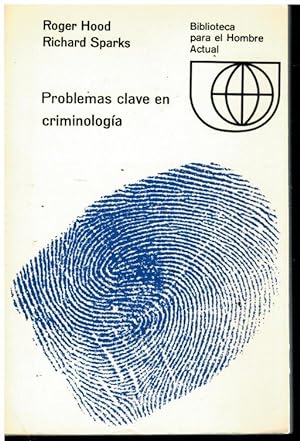Seller image for PROBLEMAS CLAVE EN CRIMINOLOGA. Trad. ngeles Escudero. for sale by angeles sancha libros