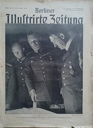 Berliner Illustrirte Zeitung. Nummer 37, 14. September 1939. Der Führer an der Ostfront. Der Chef...