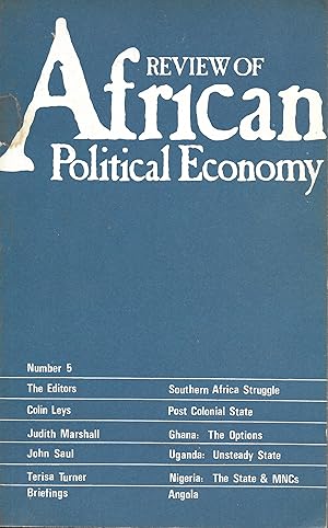 Review of the African Political Economy - No. 5 - January-April 1976