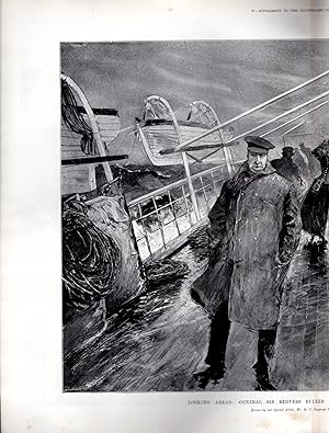 Seller image for ENGRAVING: "With General Buller on the Way to the Cape" .engraving from The Illustrated London News, November 11, 1899 for sale by Dorley House Books, Inc.