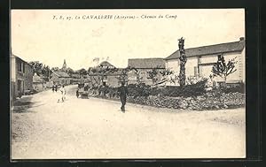 Carte postale La Cavalerie, Chemin du Camp