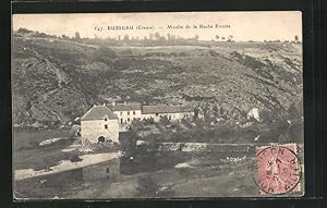 Carte postale Busseau, Moulin de la Roche Étroite