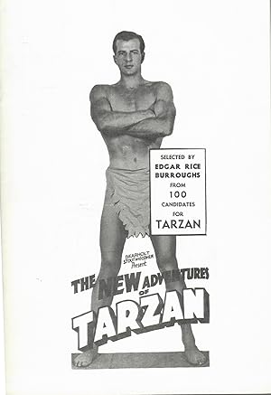Dearholt, Stout and Cohen Present The New Adventures of Tarzan; Selected by Edgar Rice Burroughs ...