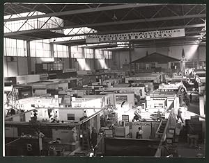 Fotografie Ansicht Leipzig, Frühjahrsmesse 1939, Halle der Baumesse Deutsche Bauschau