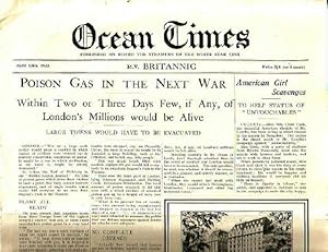 Image du vendeur pour OCEAN TIMES - m.v. BRITANNIC: April 13th, 1933 mis en vente par Jean-Louis Boglio Maritime Books