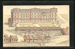 Carte postale Onival-sur-Mer, Grand Hotel Continental