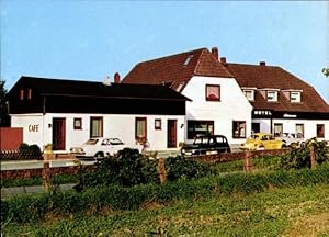 Bild des Verkufers fr Ansichtskarte / Postkarte Bistensee Eckernfrde, Hotel Bistensee, Auenansicht - Bes.: W. Tappe zum Verkauf von akpool GmbH