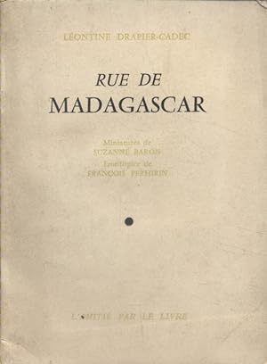 Seller image for Rue de Madagascar. for sale by Librairie Et Ctera (et caetera) - Sophie Rosire