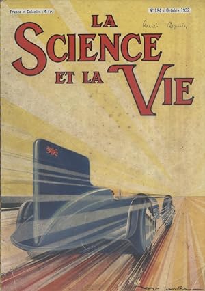 La science et la vie N° 184. Couverture en couleurs: La couverture représente la légendaire autom...