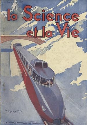 La science et la vie N° 304. Couverture en couleurs : Automotrice diésel. Décmbre 1942.