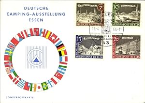 Ansichtskarte / Postkarte Essen im Ruhrgebiet Nordrhein Westfalen, Sonderpostkarte, Deutsche Camp...