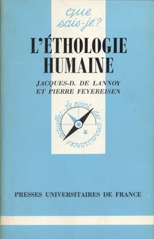 Image du vendeur pour L'thologie humaine. mis en vente par Librairie Et Ctera (et caetera) - Sophie Rosire