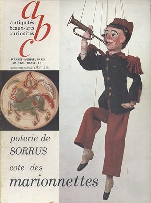 Image du vendeur pour ABC N 175. Marionnettes - Poterie de Sorrus - Faences d'Onnaing Mai 1979. mis en vente par Librairie Et Ctera (et caetera) - Sophie Rosire