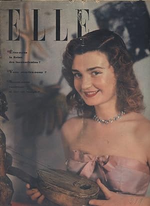 Elle. L'hebdomadaire de la femme. N° 219. 6 février 1950.