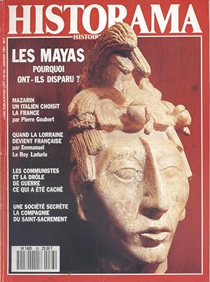 Historama- Histoire Magazine N° 83. Les Mayas - Mazarin - Quand la Lorraine devint française, les...