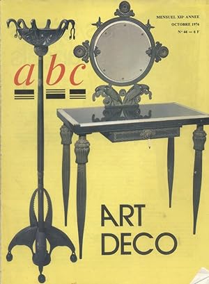 ABC N° 44 (Nouvelle série). Art Déco. Octobre 1976.