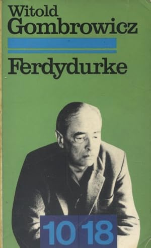 Imagen del vendedor de Ferdydurke. Roman. a la venta por Librairie Et Ctera (et caetera) - Sophie Rosire