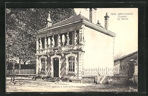 Carte postale Arengosse, la Mairie